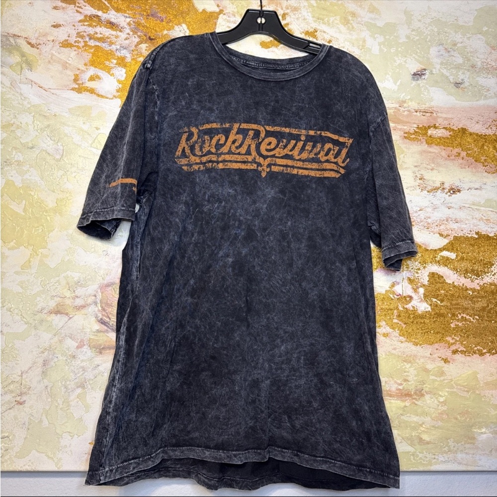 Rock Revival Men's Black T-Shirt XL